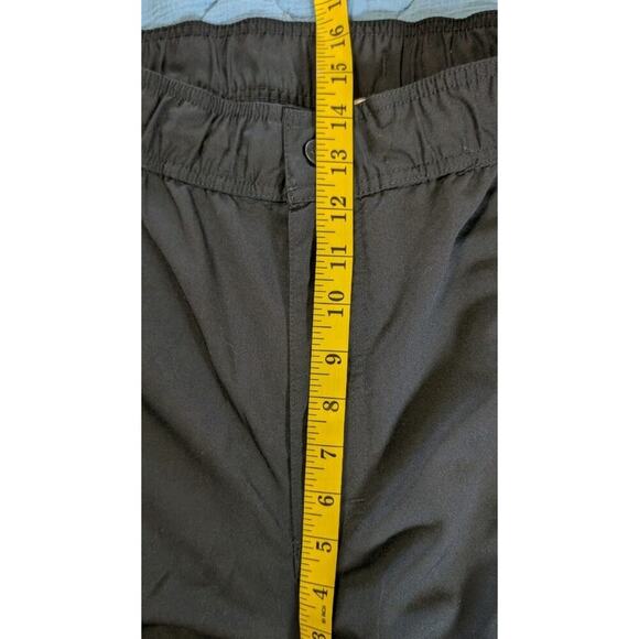 Dickies Women's Plus Black Stretch Flare Leg Drawstring Srubs Pants, XXL - Picture 11 of 12